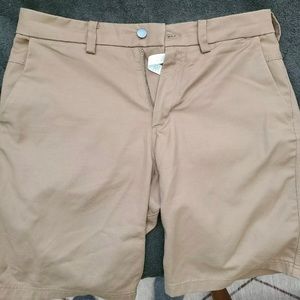 Lululemon Mens Yoga Shorts 7" Size 30 Olive Khaki